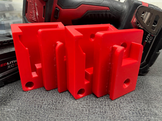 Milwaukee M18 Tool and Battery Holder - Wall Mount Organizer