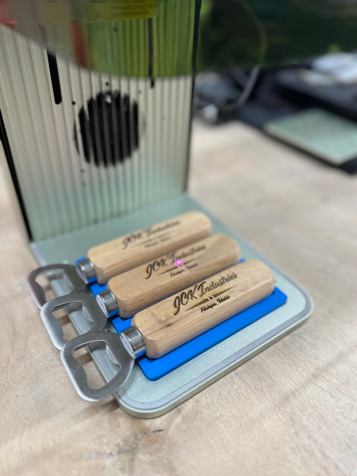 xTool F1 Bottle Opener Jig - 3D Printed Laser Engraving Jig