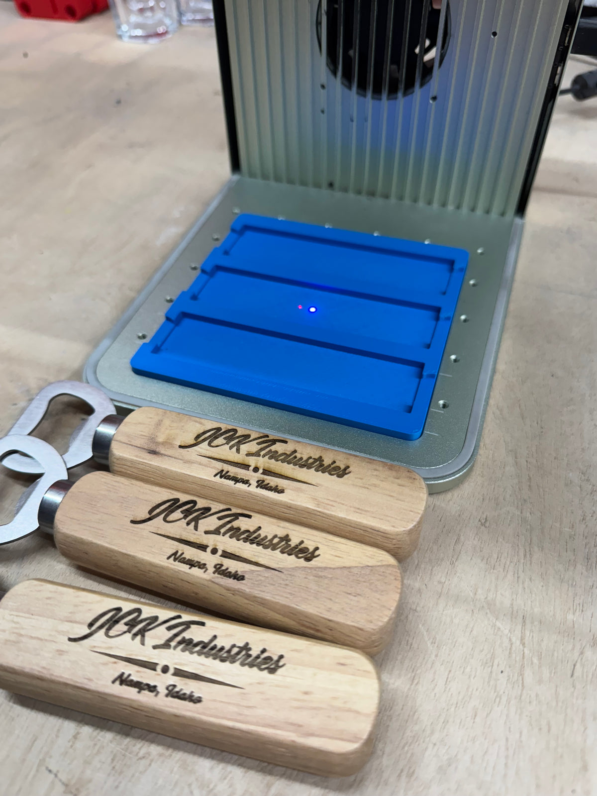 xTool F1 Bottle Opener Jig - 3D Printed Laser Engraving Jig