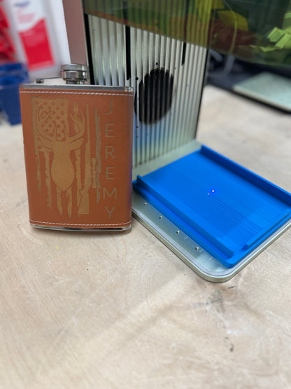 xTool F1 Flask Jig - 3D Printed Laser Engraving Jig
