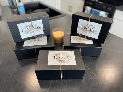 Custom Groomsmen Proposal Box - Personalized Gift Box