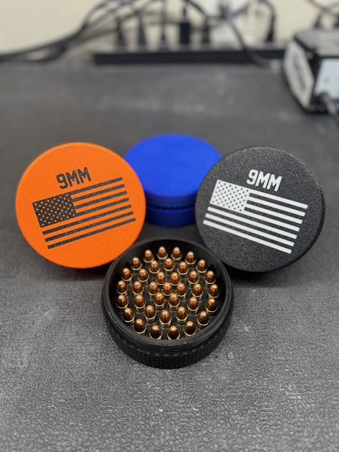 9mm Ammo Holder - 3D Printed Stackable Storage Organizer