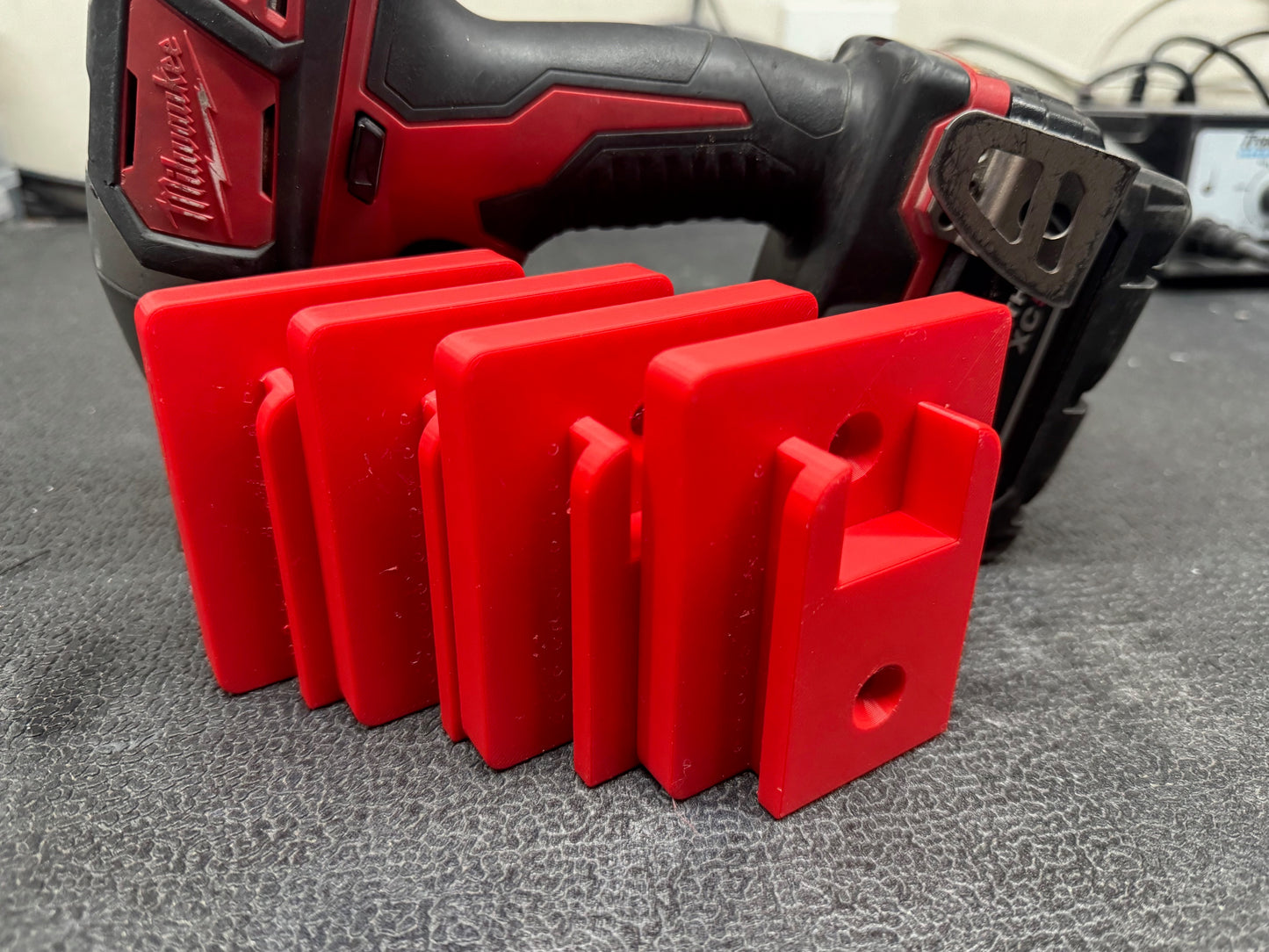 Milwaukee M18 Tool Holder - 3D Printed Wall Mount Organizer