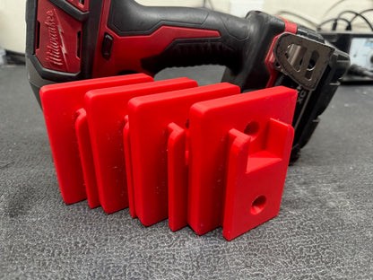 Milwaukee M18 Tool Holder - 3D Printed Wall Mount Organizer