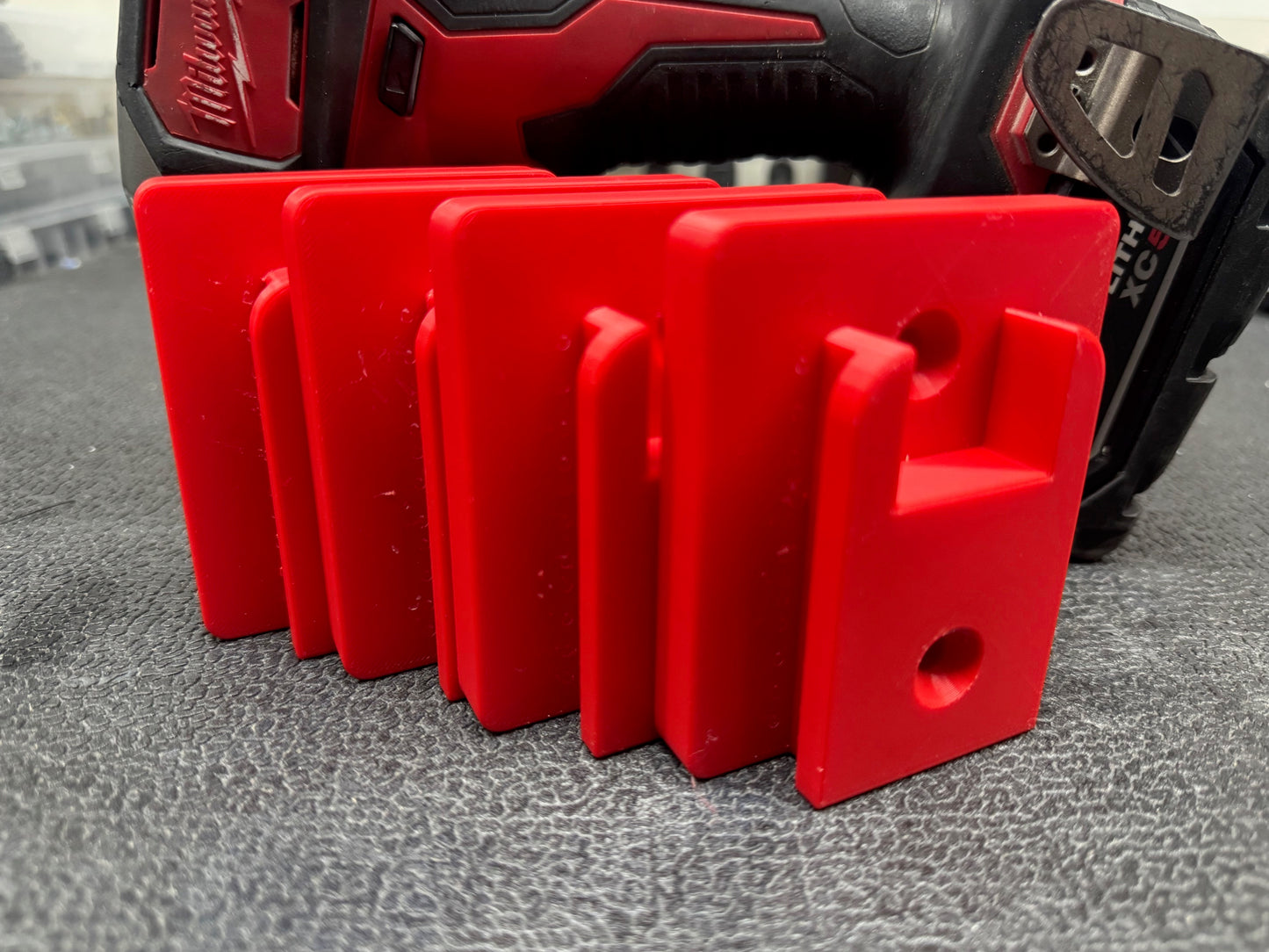 Milwaukee M18 Tool Holder - 3D Printed Wall Mount Organizer