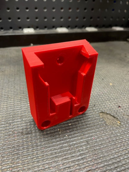 Milwaukee M18 Battery Holder - 3D Printed Wall Mount