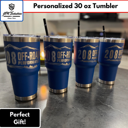 Personalized 30 oz Tumbler - Custom Engraved Gift