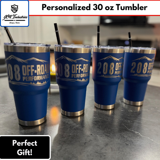 Personalized 30 oz Tumbler - Custom Engraved Gift