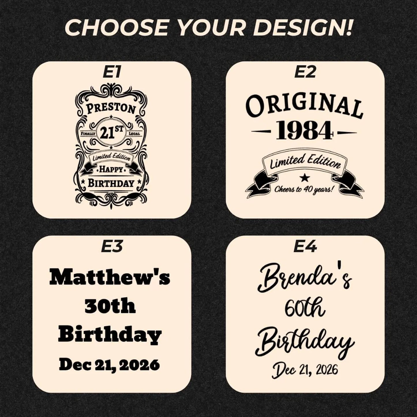 Custom Birthday Box - Personalized Gift Box