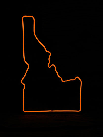 Idaho LED Neon Sign | Custom Bar, Garage, Wedding Decor