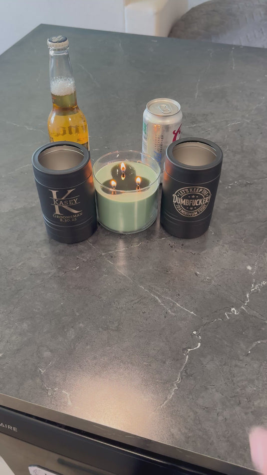 Personalized Can Koozie - Custom Engraved Gifts