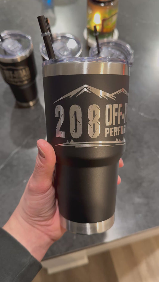Personalized 30 oz Tumbler - Custom Engraved Gift