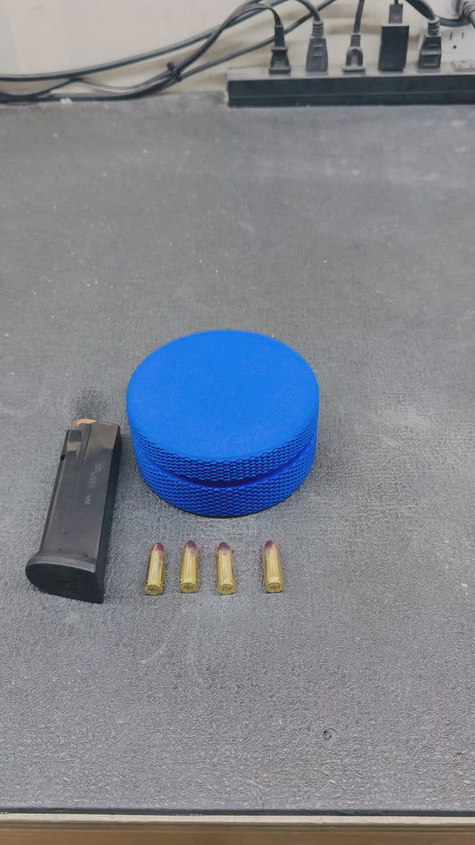 9mm Ammo Holder - 3D Printed Stackable Storage Organizer