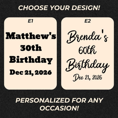 Custom Laser Engraved 2 oz Square Shot Glasses (Single or Bulk)