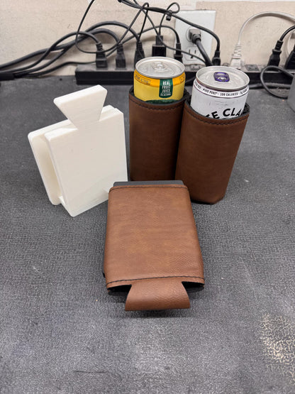 xTool F1 Tall Can Leatherette Koozie Laser Engraving Jig