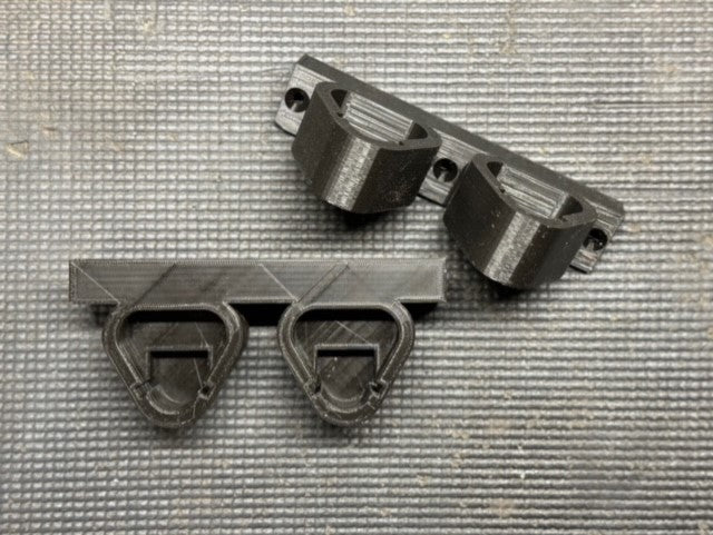 Milwaukee M12 Tool and Battery Mount - 3D Printed Wall Organizer