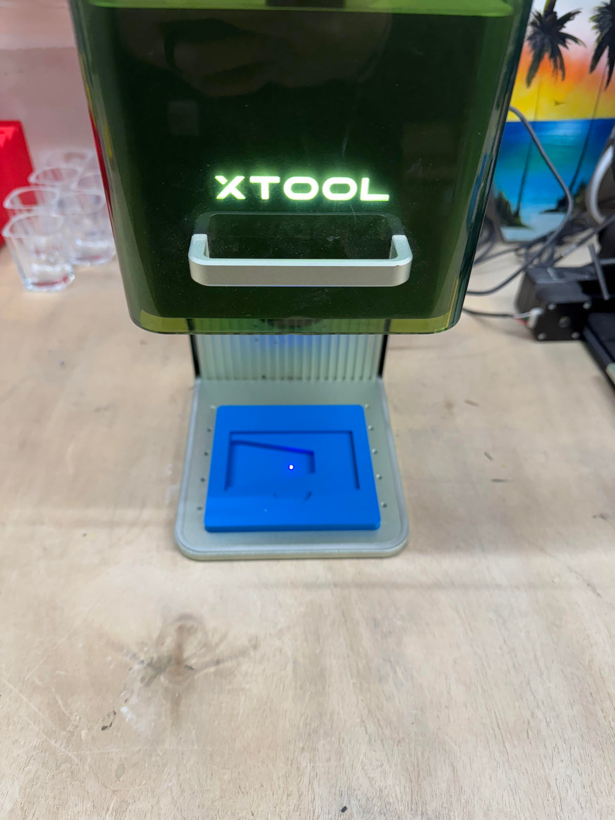 xTool F1 Metal Wallet Laser Jig - 3D Printed Engraving Jig